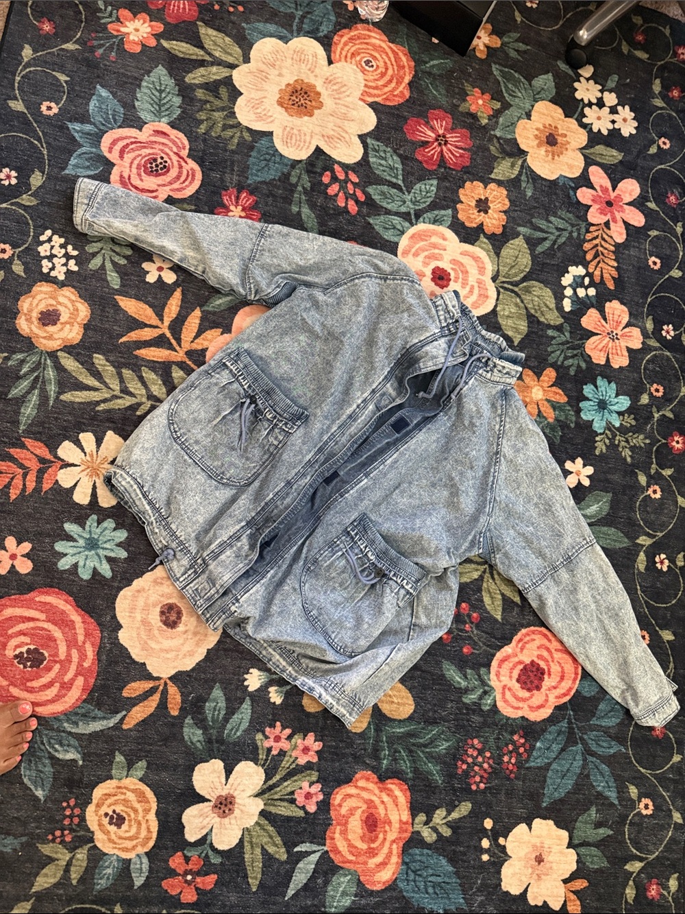 Vintage Venezia denim sportswear jacket